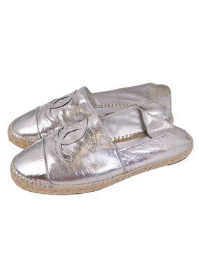 Chanel Sneakers Espadrille Slip On CC Logo